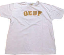 Oeuf Shadow logo print t-shirt
