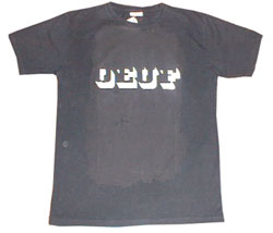 OEUF Shadow print short sleeved t-shirt
