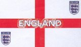 England Flag - St George and Crest - 5ft x 3ft