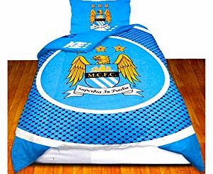 Official Football Merchandise Manchester City FC Rev Single Duvet
