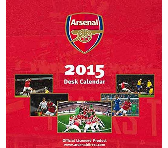 Official Arsenal 2015 Desk Easel Calendar (Calendars 2015)