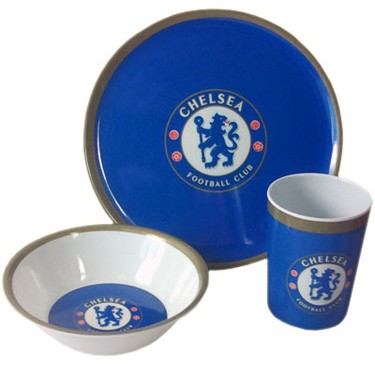 Official Licensed Product Chelsea F.C. 3 Piece Dinner Set