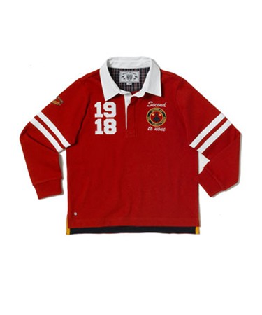 Red Rugby shirt
