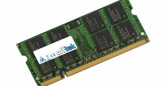 Offtek 2GB RAM Memory for Samsung N130 (DDR2-6400) - Netbook Memory Upgrade