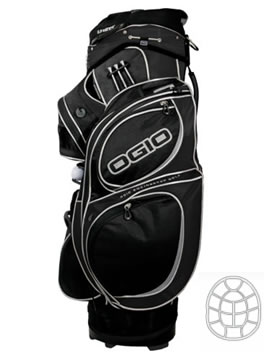 Golf Atlas Cart Bag Black