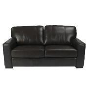 Ohio Large Leather Sofa, Brown