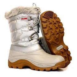 Girls Patty Snow Boots - Silver