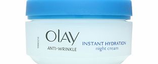 Olay Anti-Wrinkle Instant Hydration Night Cream