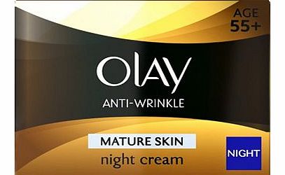 Olay Anti-Wrinkle Mature Skin Night Cream 50ml