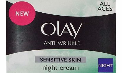 Olay Anti-wrinkle Sensitive Skin Night Cream