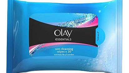 Olay gentle clean face wipes 20 10074927