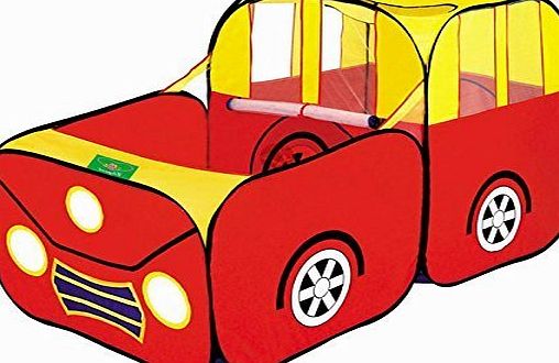 Olayer Kids Play Tent Car Style Folding Playhouse for Children Gift Present Baby Outdoor Indoor Toy Tents Play Game Tunnel