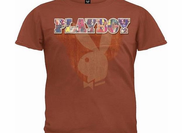 Playboy - Mens Mag Bunny Soft T-shirt - Large Red