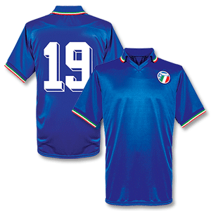 Old Legend 1990 Italy Home Shirt   No.19 (Schillaci)