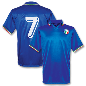 Old Legend 1990 Italy Home Shirt   No.7 (Maldini)