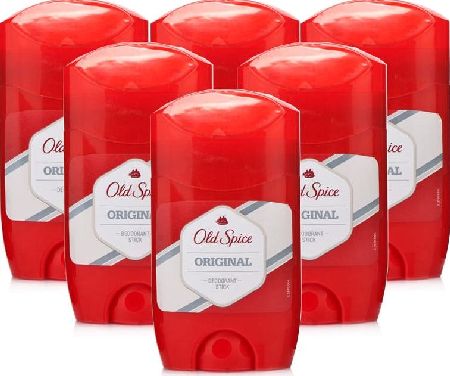 Old Spice, 2102[^]0099482 Original Deodorant Stick - 6 Pack