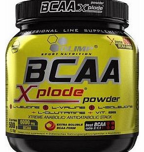  BCAA Extreme Anabolic Xplode Powder - 500g, Lemon