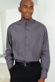 OLIVER STEAD long-sleeved collarless shirt