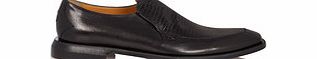 Oliver Sweeney Balzo black leather slip-on shoes