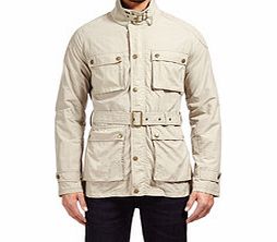 Fallon stone belted field jacket