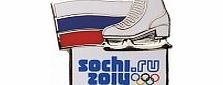 Olympics4U Sochi 2014 pin badge sport equipment (Figure skating 2)