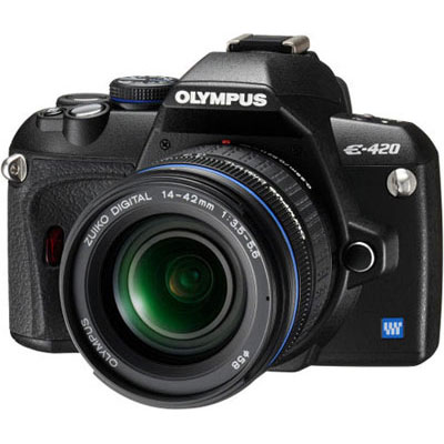 Olympus  on Olympus E 420 Digital Slr With 14 42mm Lens