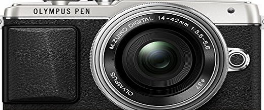 Olympus PEN E-PL7 Interchangeable Lens Camera - Silver (16.1MP, M.Zuiko Digital ED 14-42mm 1:3.5-5.6 EZ Pancake Lens) 3.0 inch Touchscreen LCD