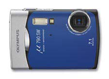 olympus Stylus / MJU 790sw Digital Camera - Blue