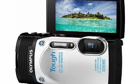 Olympus Stylus Tough TG-850 Digital Compact Camera - White