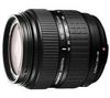 The Zuiko Digital 18-180 mm lens from Olympus offers a focal equivalent to 36-360 mm in 35 mm.  Than