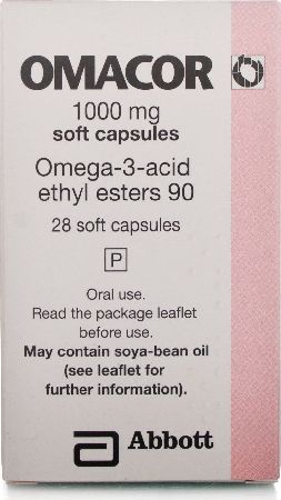 Omacor, 2102[^]0014563 Capsules 1000mg