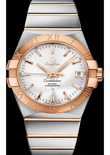 Constellation Gents Steel and Gold Watch