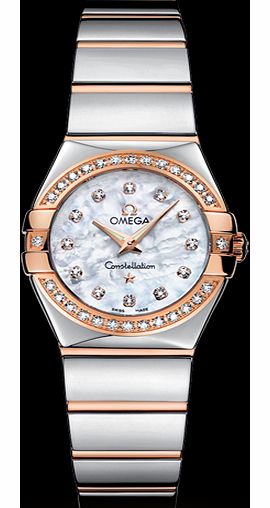 Omega Constellation Ladies 18ct Rose Gold Watch
