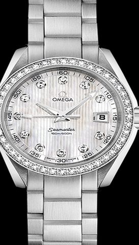 Omega Seamaster Aqua Terra Ladies Diamond set