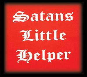 Omen Satans Little Helper Skinny Fit T-shirt