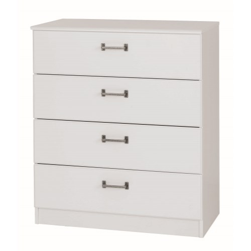 Century 4 Drawer Chest Pearl