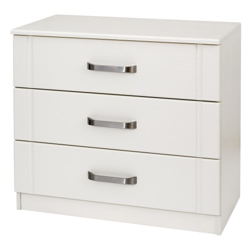 Flute 3 Drawer Chest in
