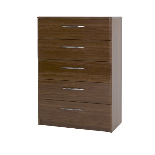 One Call Furniture Murano 5 Drawer Chest in
