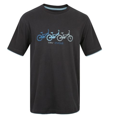 Mens Try Cycle T-Shirt