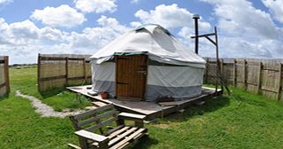 One Night Stay for Two in a Traditionnal Yurt at