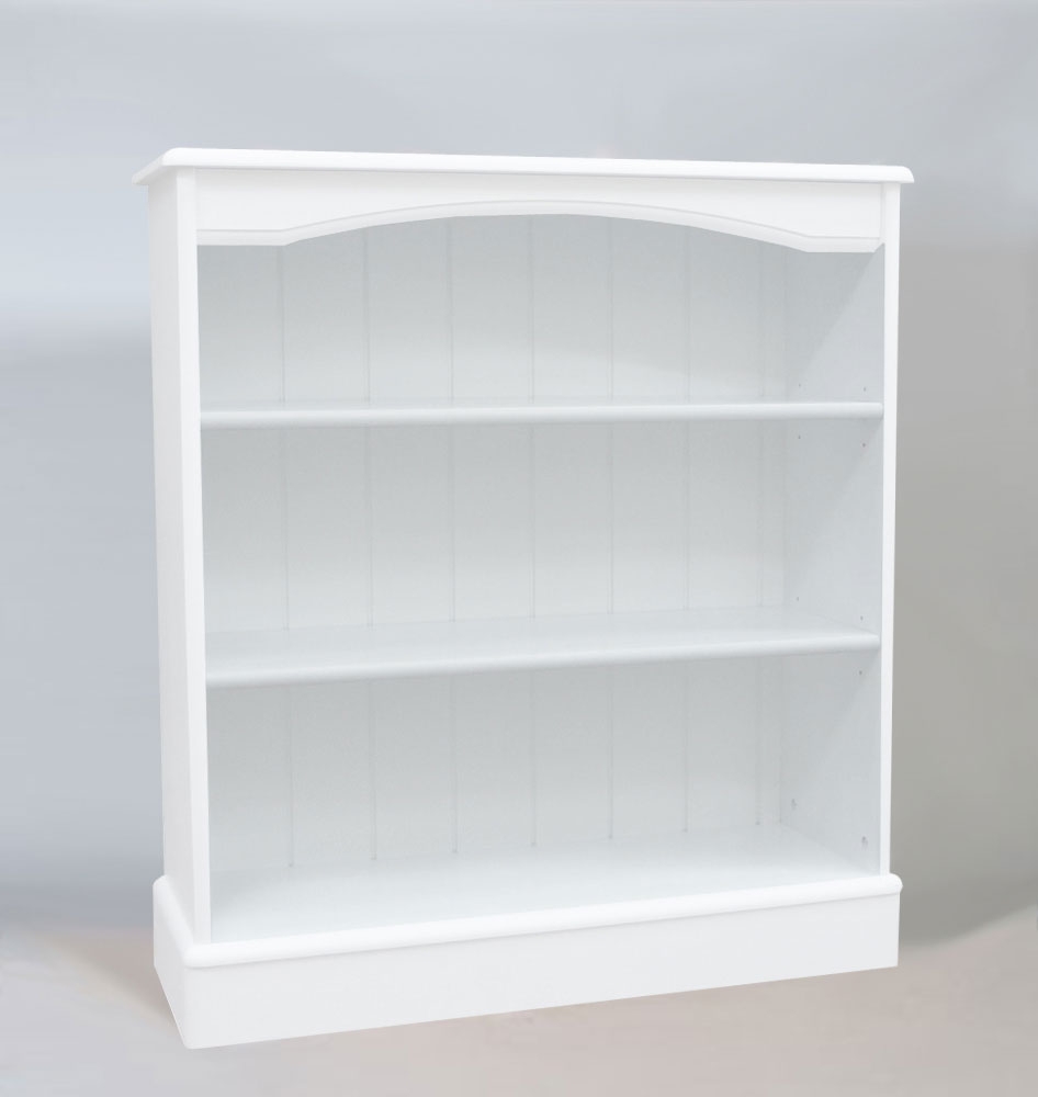 one Range Low Wide Bookcase - Painted or