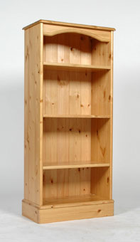 one Range Medium Narrow Bookcase - Waxed or
