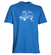 Blue Ice Cream Van T-Shirt