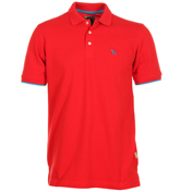 Centus Red Pique Polo Shirt