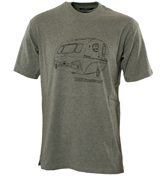 One True Saxon Grey T-Shirt with Caravan Design