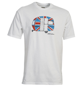 White Union Jack Caravan T-Shirt