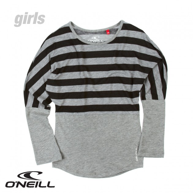 Girls ONeill Milla Long Sleeve T-Shirt - Black