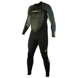 O`Neill Mens Mens ONeill Hammer 3/2 Full Wetsuit. Black Met