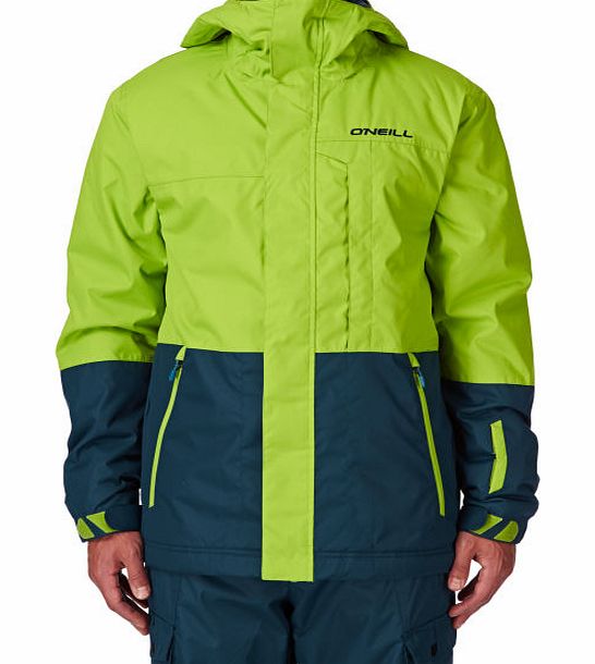 O`Neill Mens ONeill District Snow Jacket - Macaw Green