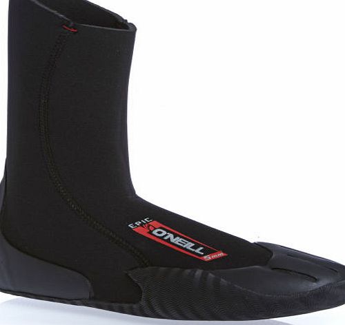 Mens ONeill Epic Round Toe Wetsuit Boots - 5mm